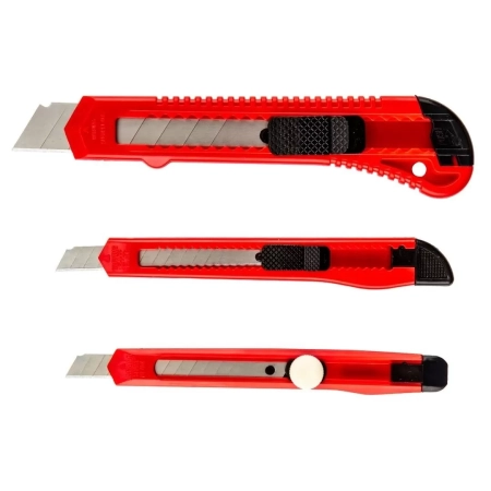 ZESTAW NOŻY ŁAMANYCH TOP TOOLS 3szt